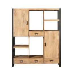 Detail van de lades van Vakkenkast Britt