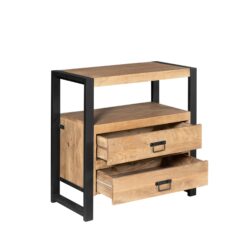 Ladenkast Britt in een woonkamer met een moderne inrichting