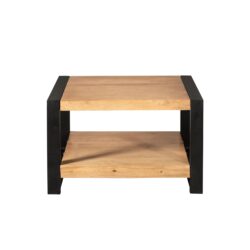 Detail mangohouten planken Salontafel Britt