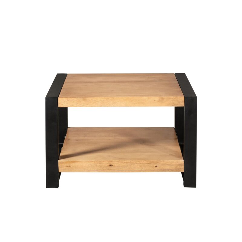 Detail mangohouten planken Salontafel Britt