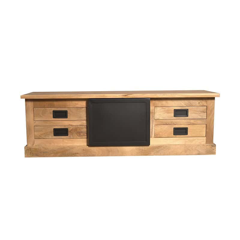 Tv meubel Noa Naturel Mangohout 155 cm