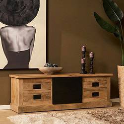 Tv meubel Noa Naturel Mangohout 155 cm