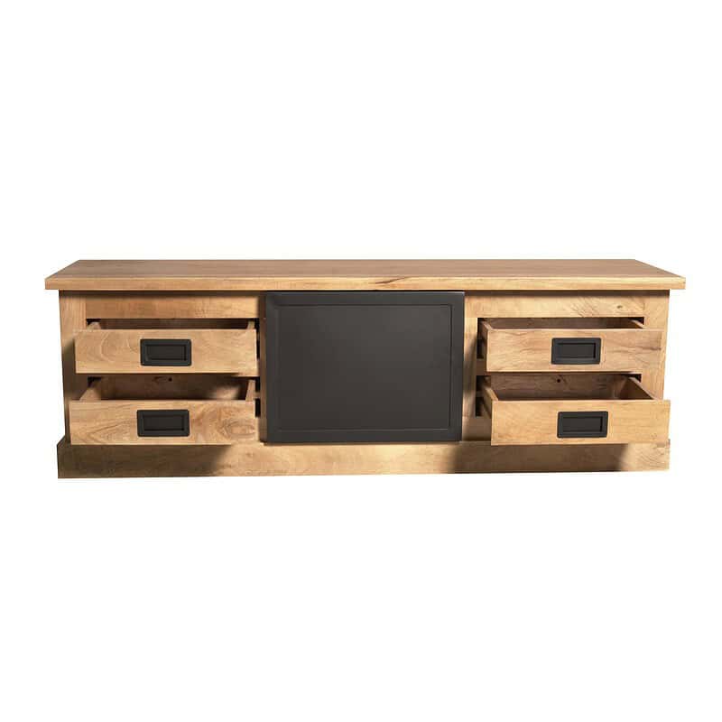 Tv meubel Noa Naturel Mangohout 155 cm
