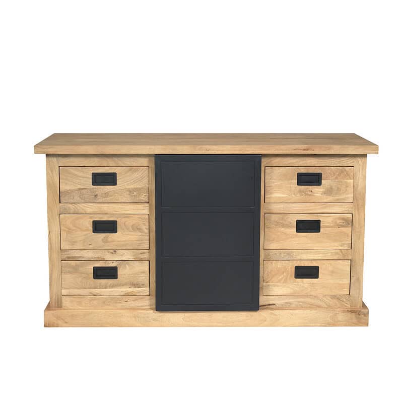 Dressoir Noa Naturel Mangohout 160 cm