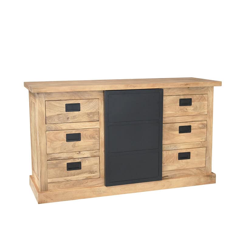 Dressoir Noa Naturel Mangohout 160 cm