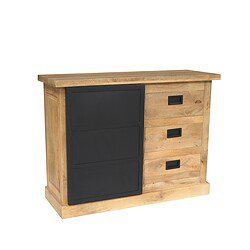 Ladekast Noa Naturel Mangohout 100 cm