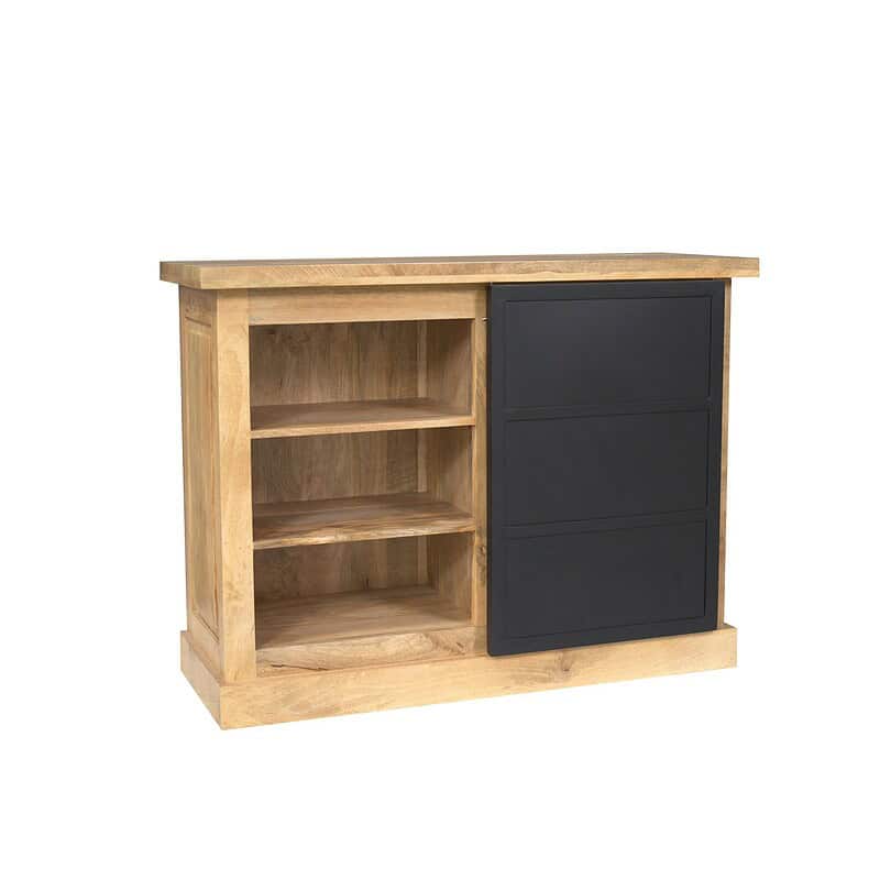 Ladekast Noa Naturel Mangohout 100 cm