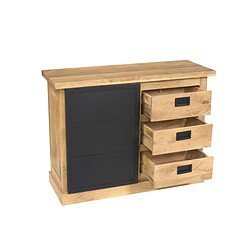 Ladekast Noa Naturel Mangohout 100 cm