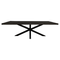Eettafel Denver Black | 240 cm | Rechthoek