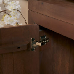 Vakkenkast Brussel Walnut XL | 160 cm