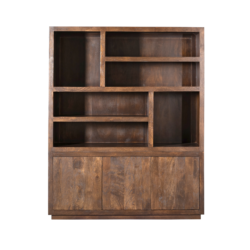 Vakkenkast Brussel Brown XL | 160 cm