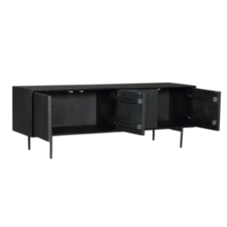 Tv meubel Madison Black | 165 cm