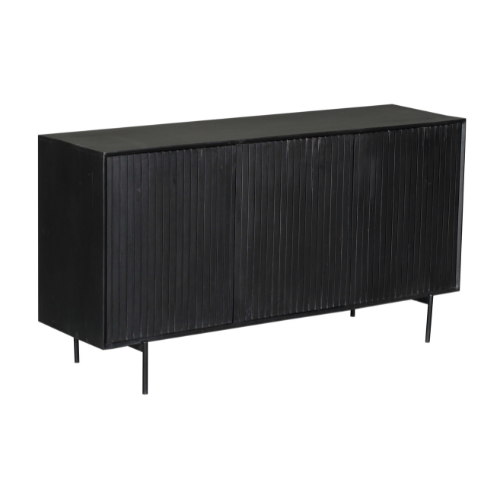 Dressoir Madison Black | 165 cm