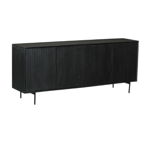 Dressoir Madison Black, voorstelling van de diepte