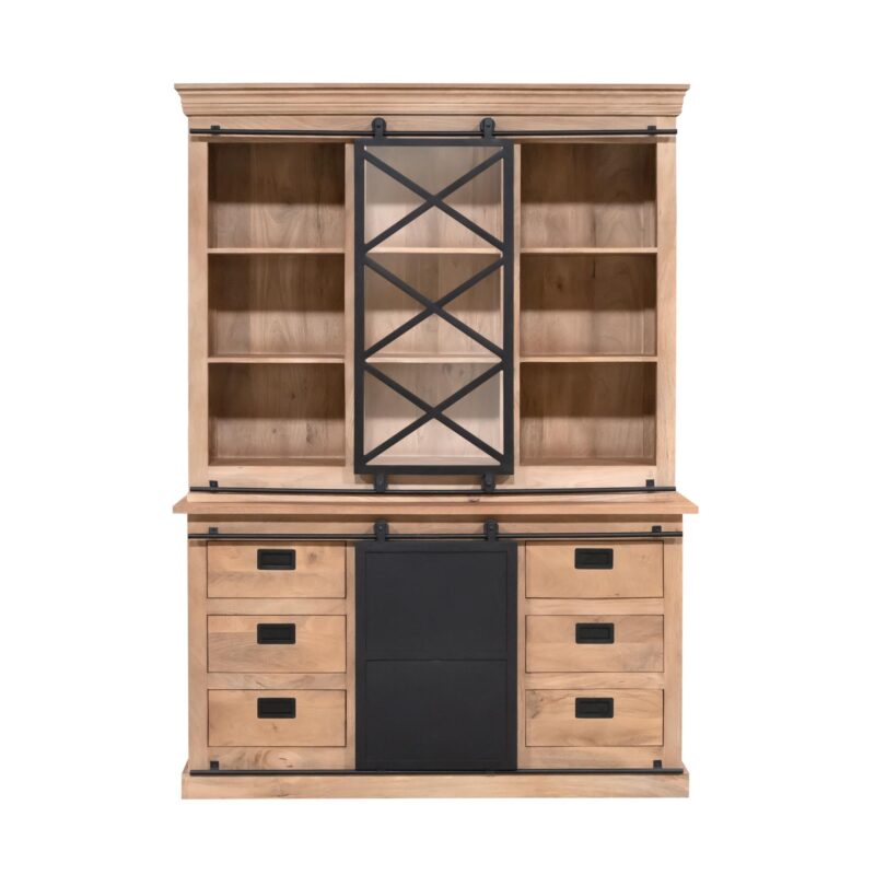 Detail mangohout Fresno, textuur en patronen