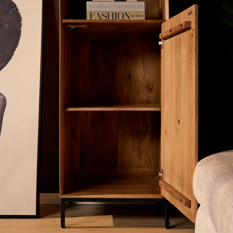 Perspectief vanaf boven Boekenkast Madison Natural