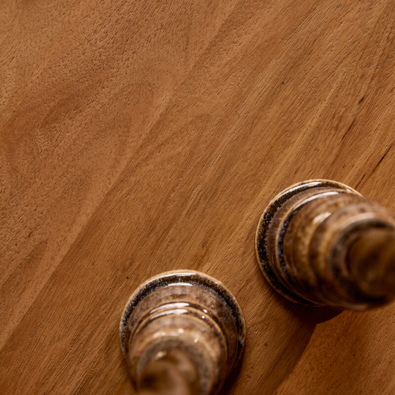 Salontafel Madison Natural van bovenaf, modern design