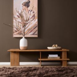 Detail mangohouten blad Lina