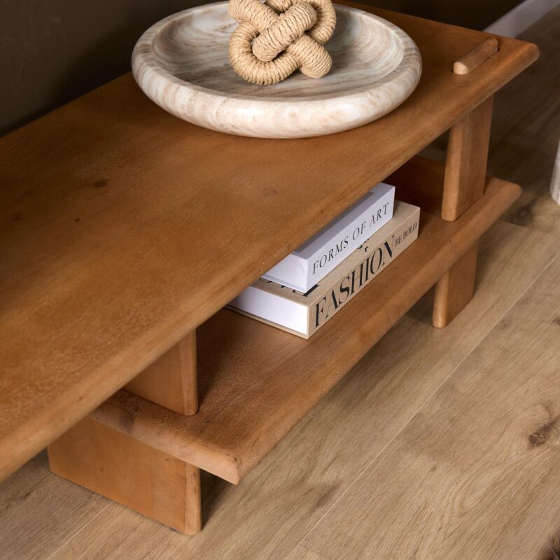 Tv-meubel Lina in interieur, rustige woonkamer