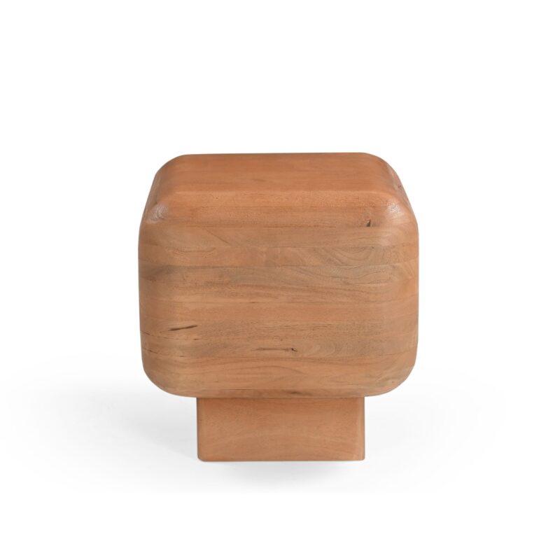 Detail basis bijzettafel Fedde Naturel