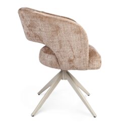 Eetkamerstoel Demi in cinnamon vanaf bovenaf