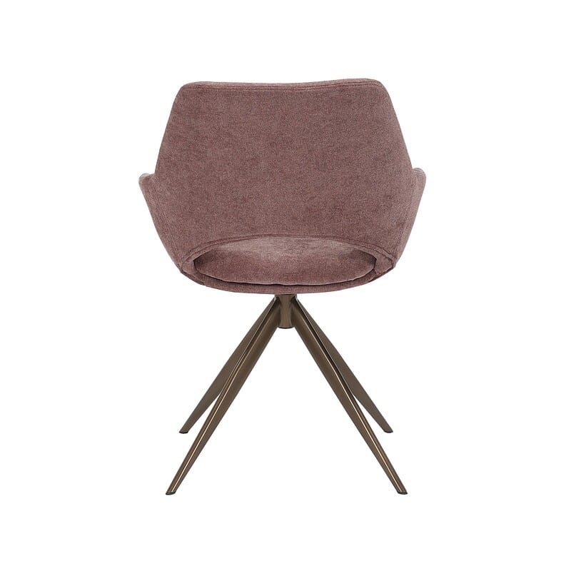 Draaibare eetkamerstoel Daisy Paars