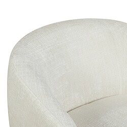 Draaibare Fauteuil Yara Off White