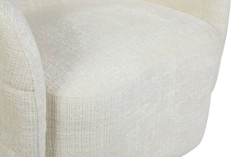 Draaibare Fauteuil Yara Off White