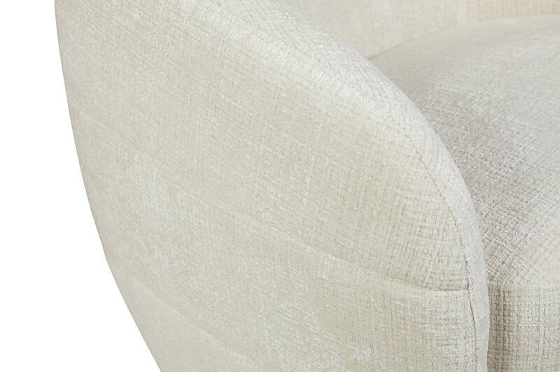 Draaibare Fauteuil Yara Off White