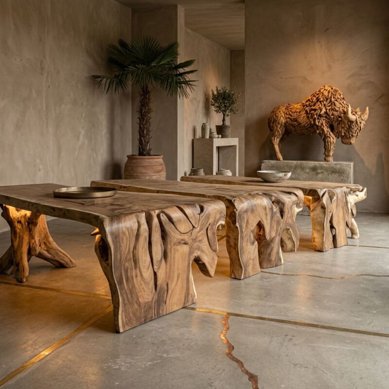 Waterval Boomstamtafel Wortelpoot Suarhout