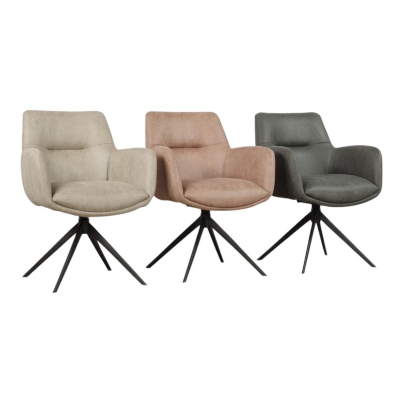 Eetkamerstoel Norben draaibaar