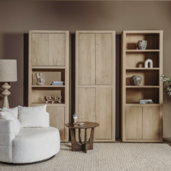 Tenna Boekenkast naturel 80 cm