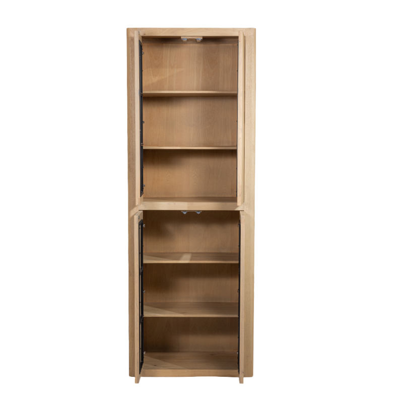 Tenna opbergkast vanaf boven, natuurlijke kleur en moderne stijl