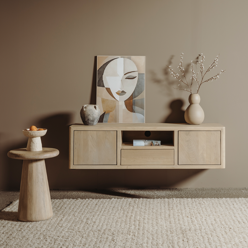 Perspectief van het Tenna TV-meubel vanaf boven