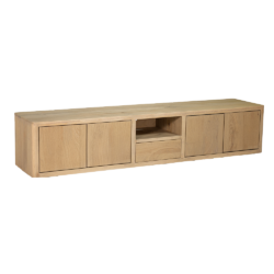 Detail van Tenna TV-meubel, naturel kleurtint