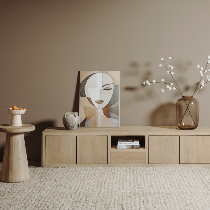 Tenna TV-meubel naturel 200 cm