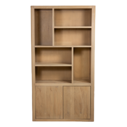 Tenna boekenkast naturel, textuur van het hout