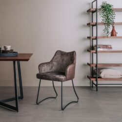 Garda Armstoel - Brown/Brown