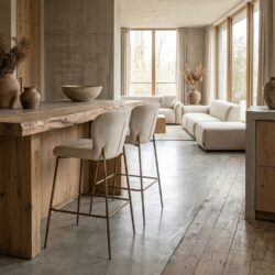 Barstoel Darby cream fusion, comfortabel en stijlvol zitmeubel voor elke ruimte