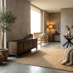 Cortez 170cm TV meubel in bruin mangohout met Malta finish