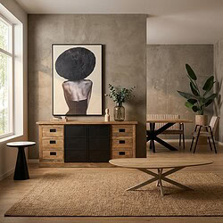 Dressoir Noa Naturel Mangohout 200 cm