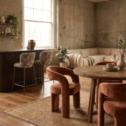 Eetkamerstoel Soho Be straight mocha mousse, comfortabel en modern