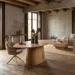 Eettafel Riga | 240 cm | Naturel Eiken