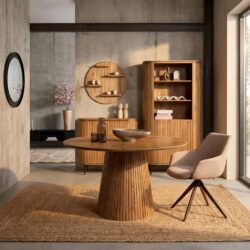 Eettafel Solana | 130 cm | Naturel