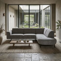 Showmodel hoekbank Shadow van het Anker bij Mokana Enscede