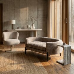 Hondenbed Dolly niagara stone, comfortabel en stijlvol