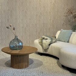 Perspectief van de Lausanne 80cm salontafel vanaf boven