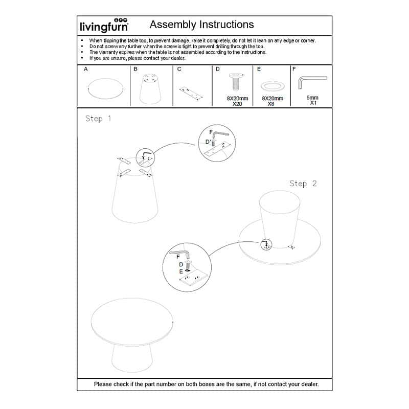 Novero Espresso 130cm