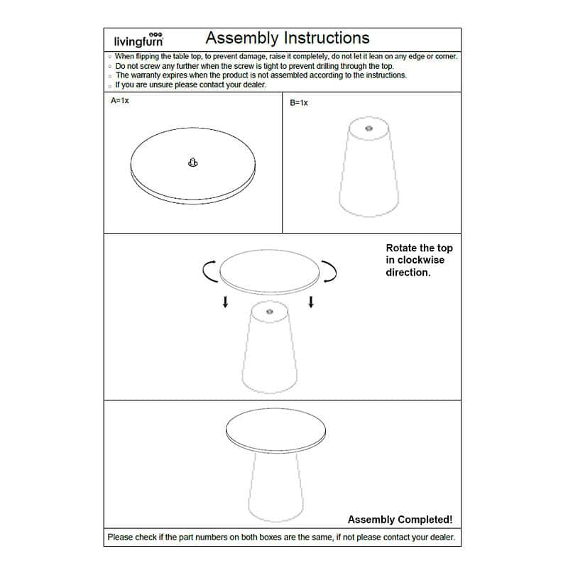 Novero Espresso 50cm