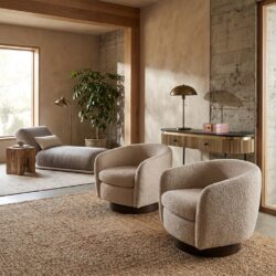 Lounge stoel Colmar natural chunky hoofdafbeelding